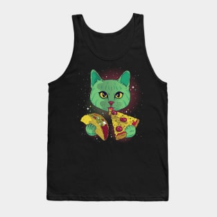 Cosmic Kitty x Food is Life Tank Top